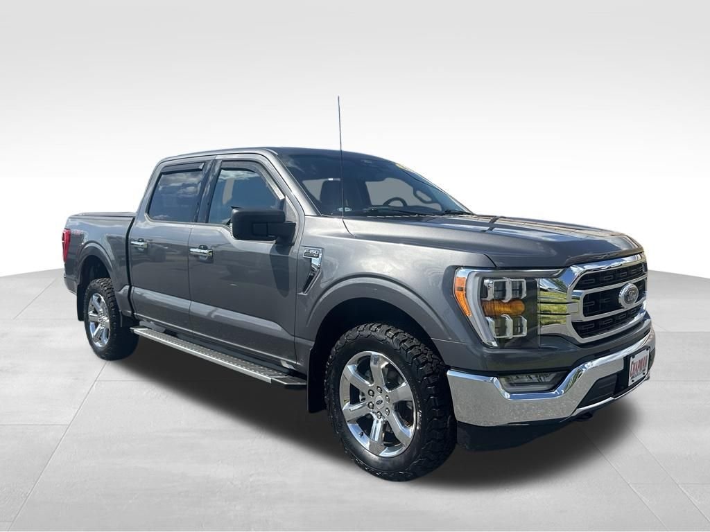 Certified Used 2022 Gray Metallic Ford XLT image 7