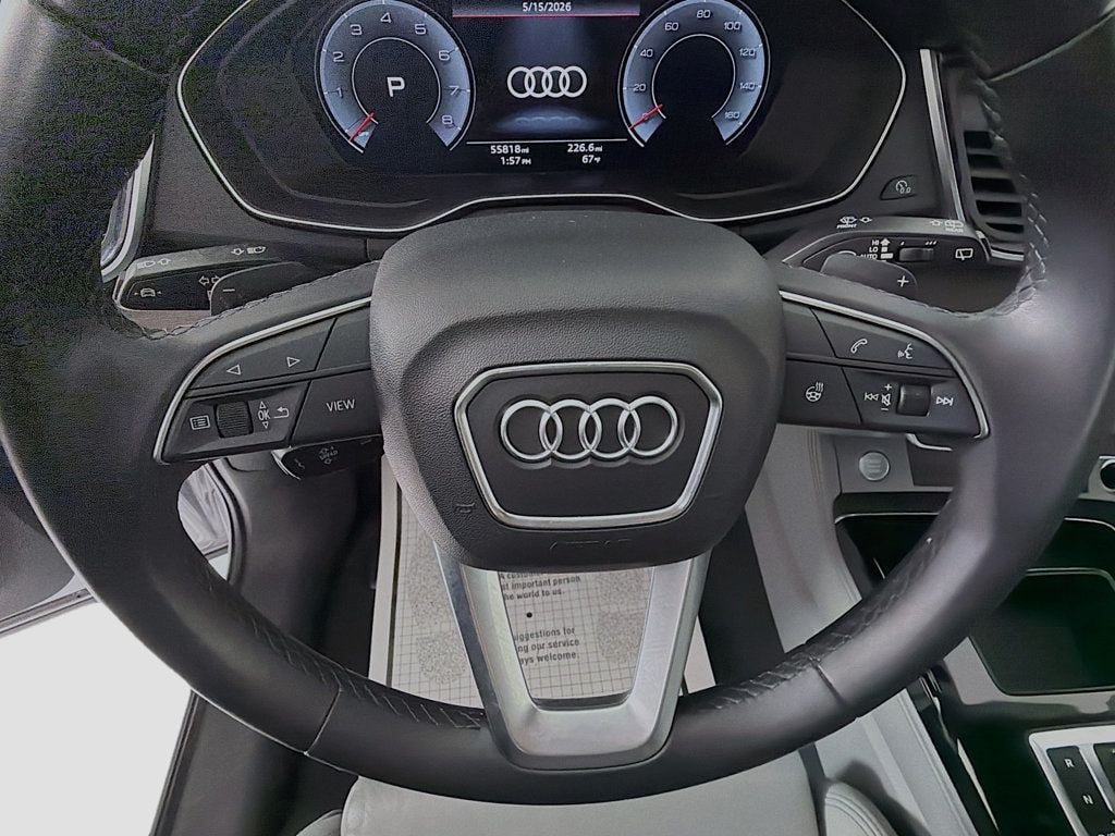 Used 2021 Florett Silver Metallic Audi Prestige 45 TFSI quattro image 11