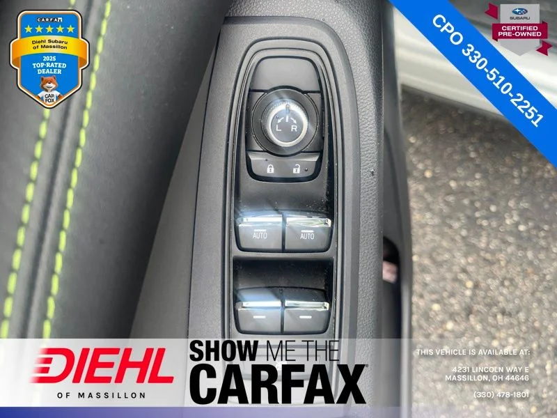 Certified Used 2023 White Subaru Onyx Edition image 19