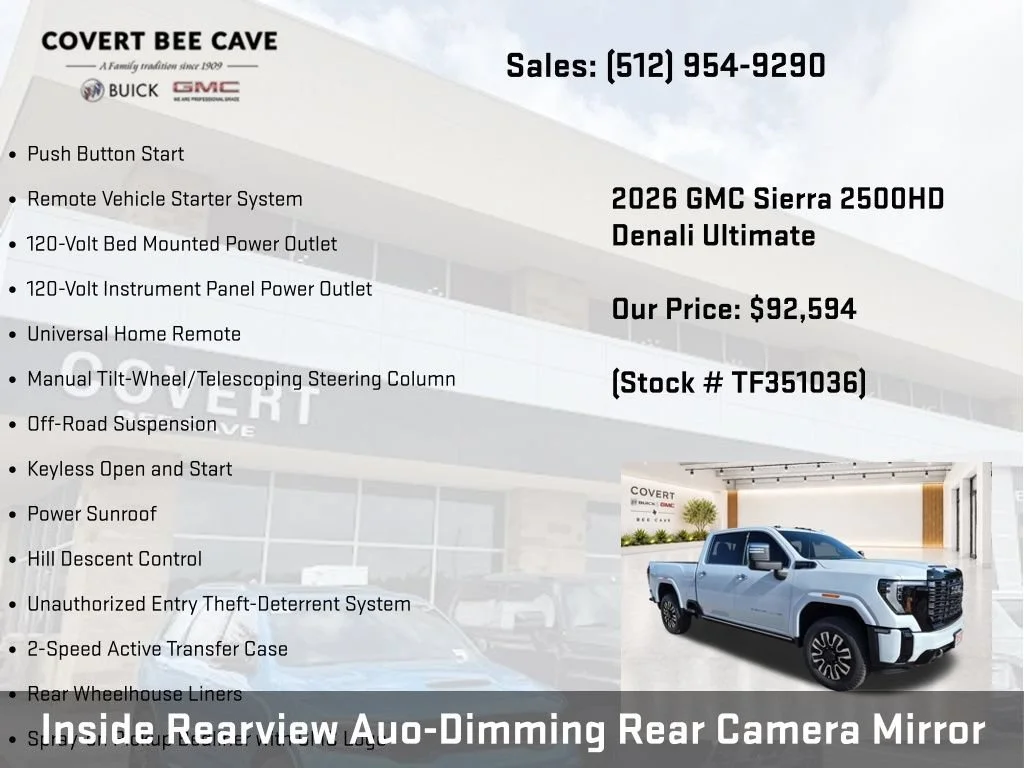 2026 GMC Sierra 2500HD Denali Ultimate - Photo 36