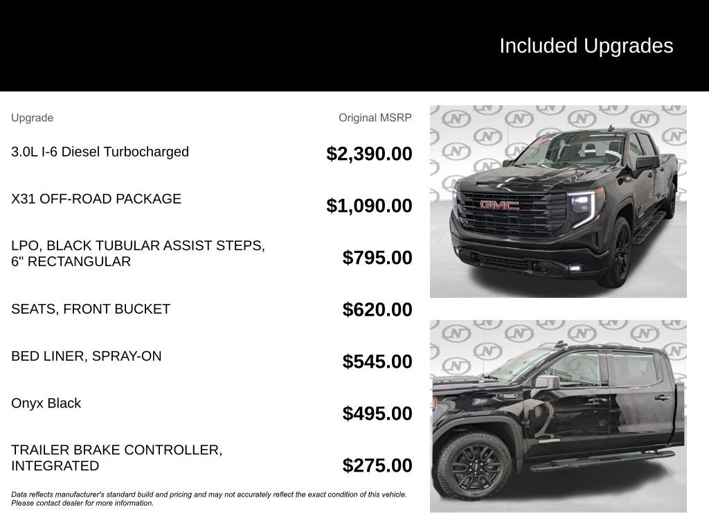 Used 2023 Black GMC Elevation image 3