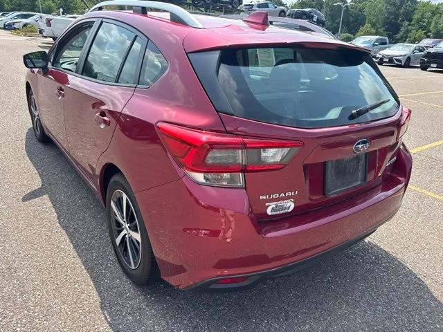 Used 2021 Crimson Red Pearl Subaru Premium image 7
