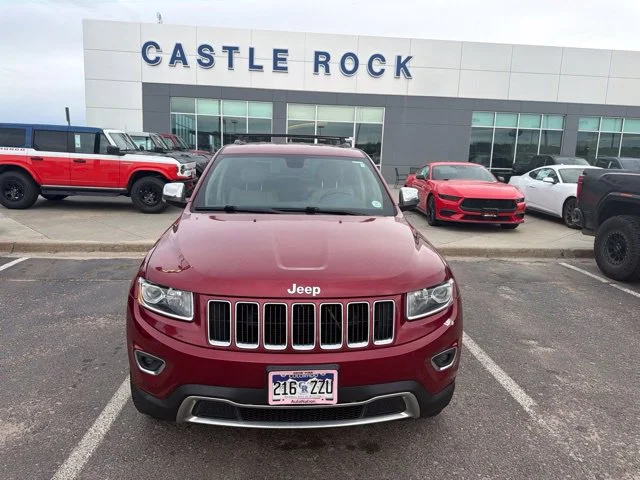 Used 2015 Red Jeep Limited image 2