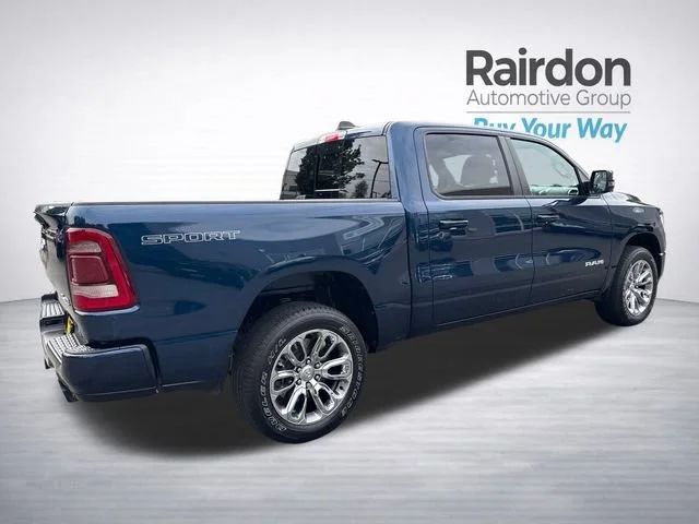 Used 2023 Patriot Blue Pearlcoat Ram Laramie image 7