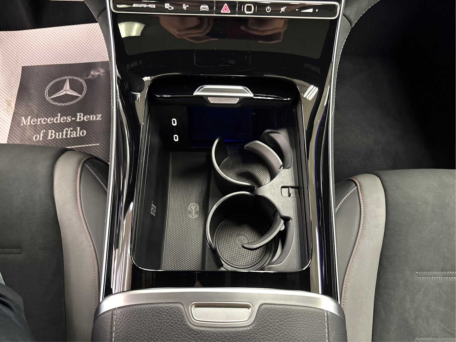 Used 2023 Obsidian Black Metallic Mercedes-Benz AMG® EQE image 22