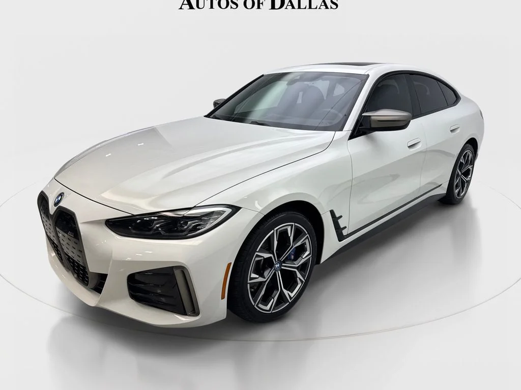 Used 2023 BMW i4 M50 with VIN WBY33AW0XPFP04746 for sale in Plano, TX
