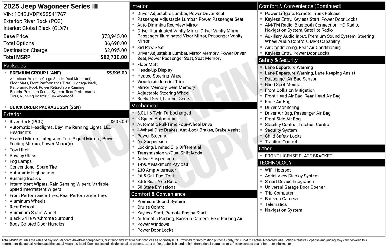 Used 2025 Gray Jeep Series III image 36