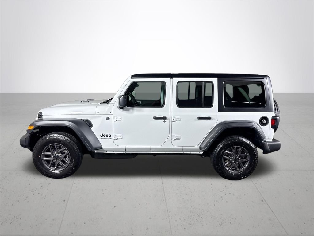 New 2026 Bright White Clear-Coat Exterior Paint Jeep Sport S image 9