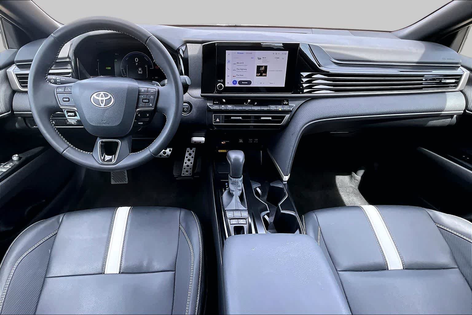 Used 2025 Reservoir Blue Toyota SE image 14