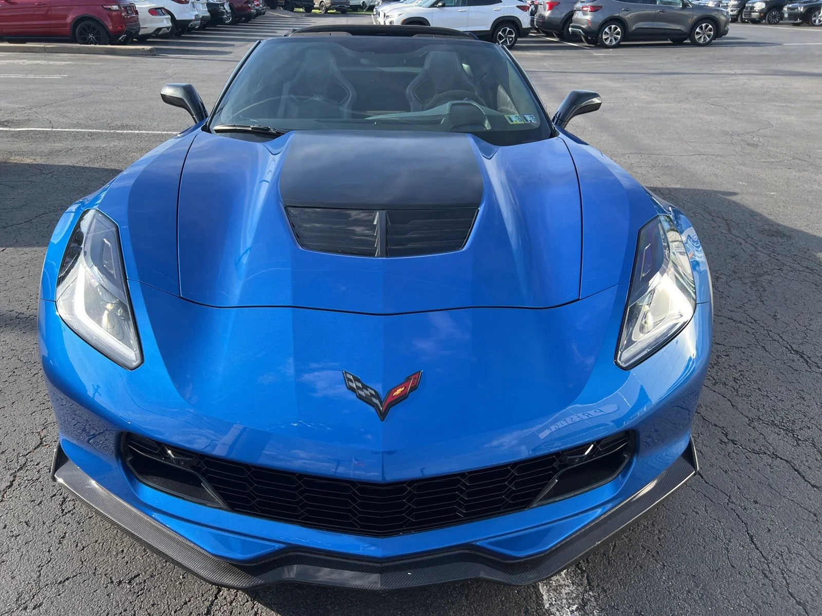 Used 2016 Laguna Blue Metallic Tintcoat Chevrolet Z06 image 3
