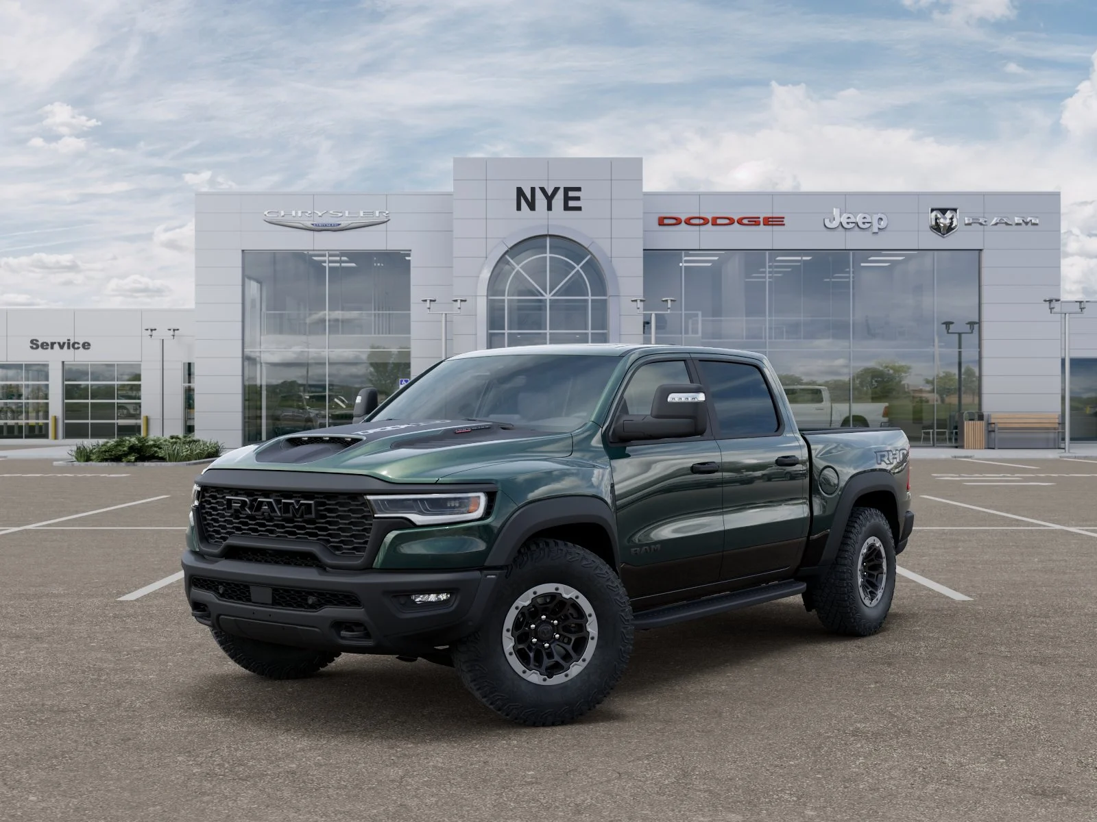 New 2026 Serrano-Green Metallic Exterior Paint RAM RHO image 28