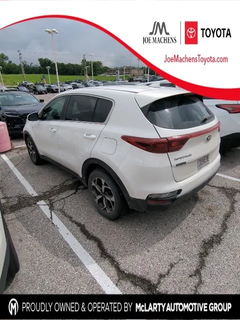 Used 2020 White Kia LX image 1