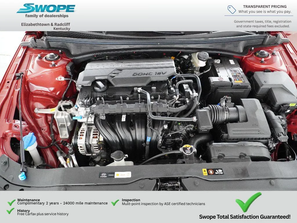 New 2026 Ultimate Red Hyundai SEL Sport Premium image 28