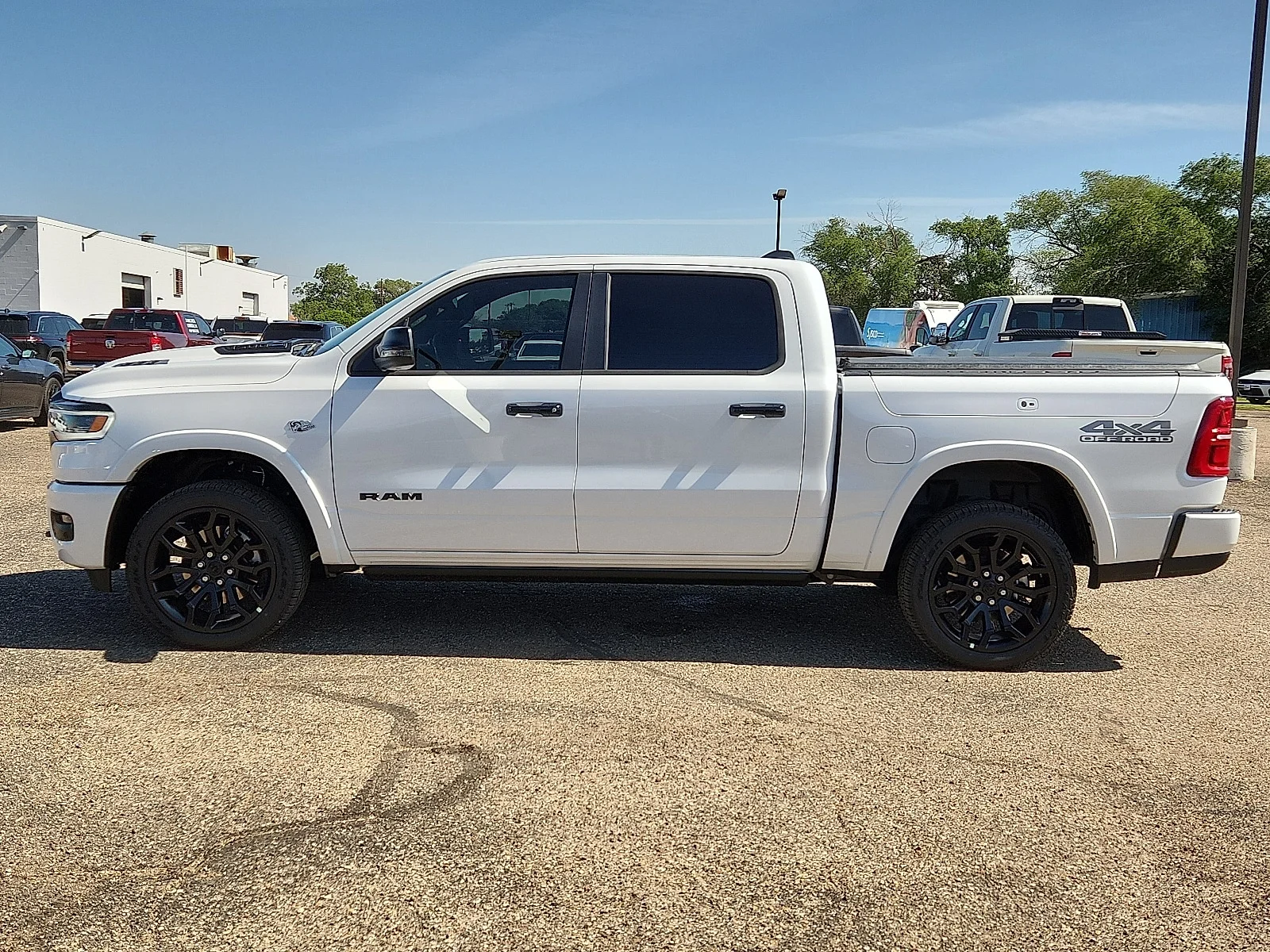 New 2026 PWD Ivory White Ram LIMITED CREW CAB 4X4 5
