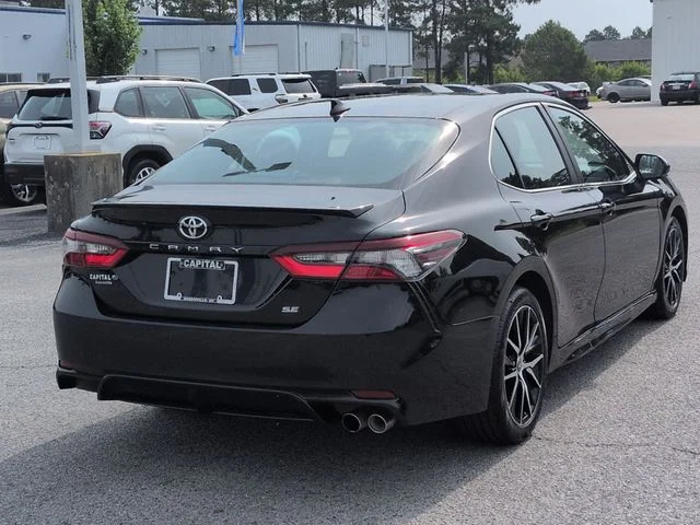 Used 2022 Black Toyota SE image 3