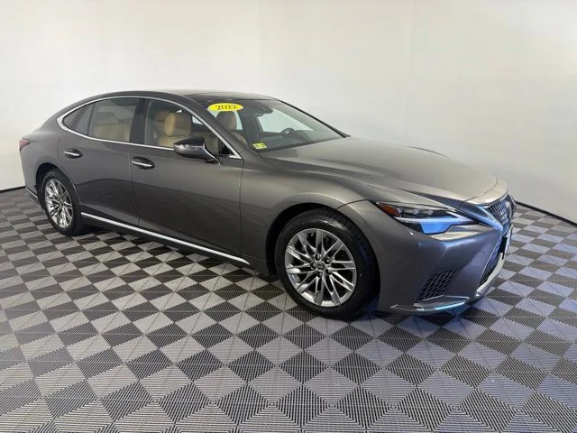 Used 2022 Silver Lexus 500 Base image 1