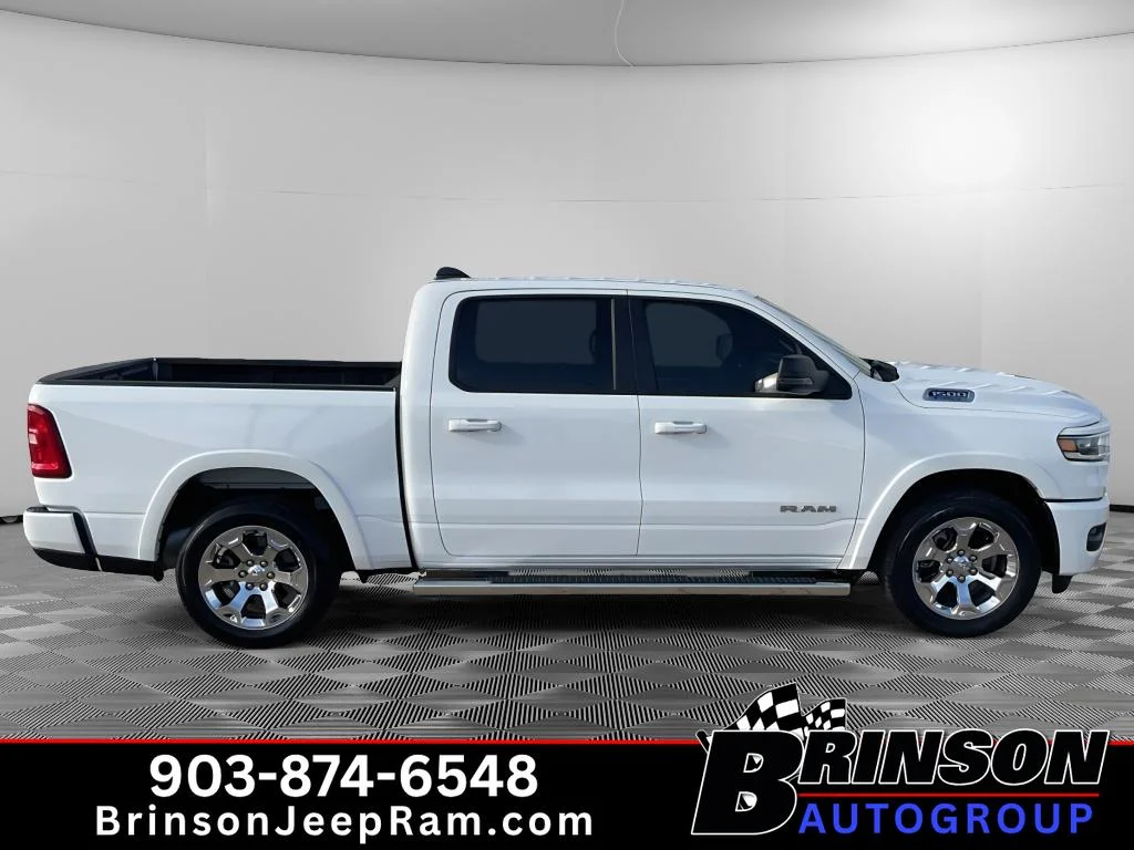 Used 2025 Bright White Clearcoat Ram Lone Star image 8