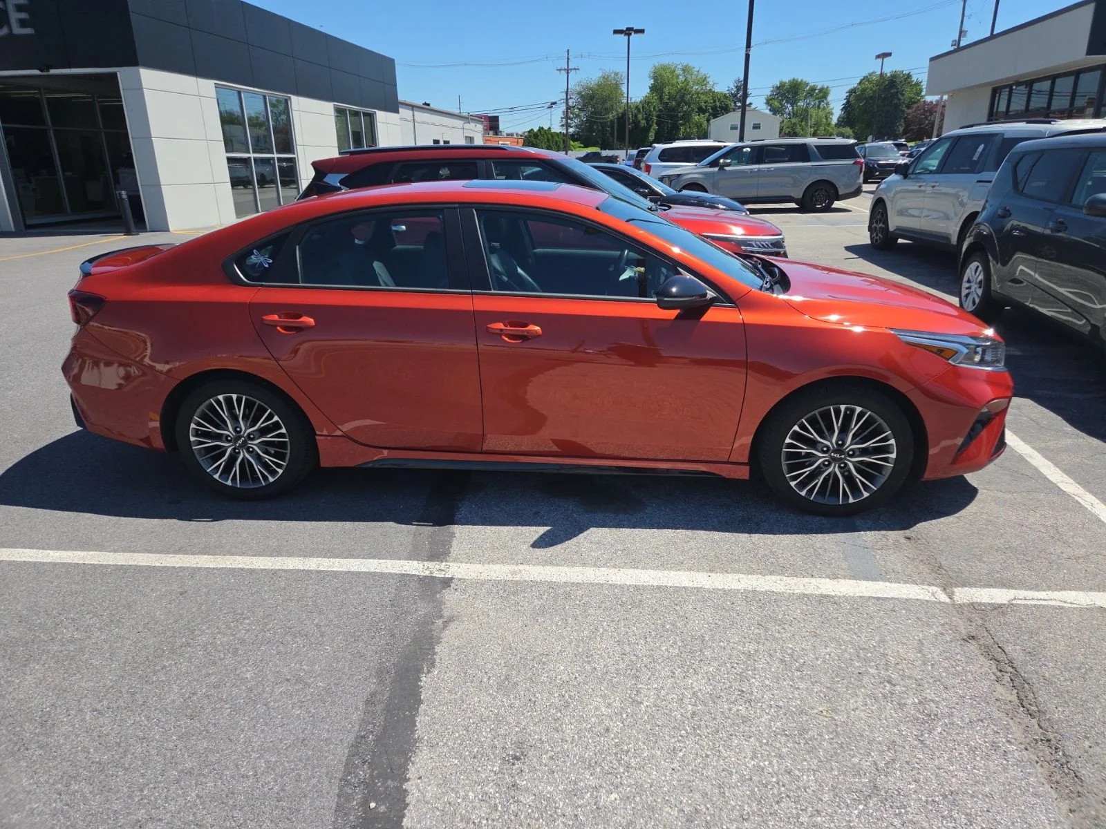 Certified Used 2023 Red Kia GT-Line image 7