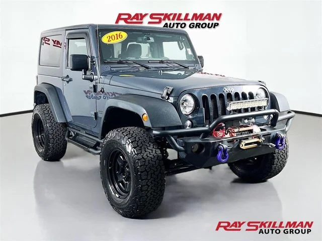 Used 2016 Black Jeep Sport image 1