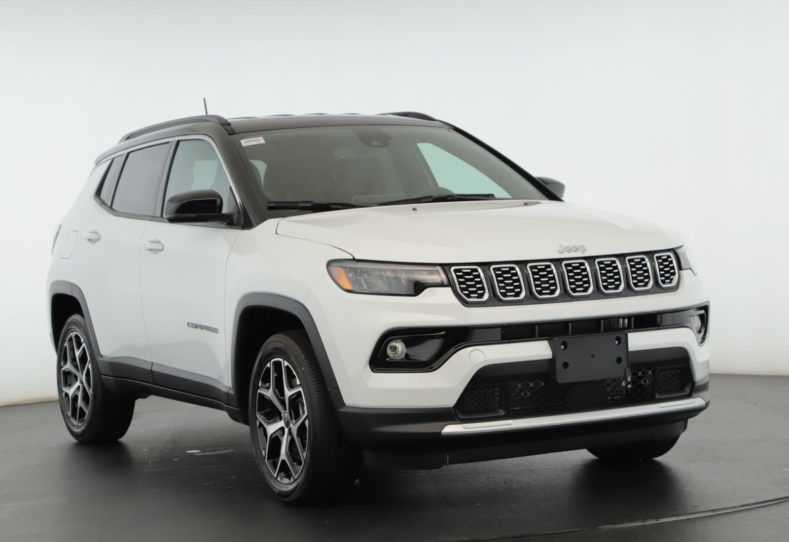 New 2026 Bright White Clear-Coat Exterior Paint Jeep Limited 4x4 image 1