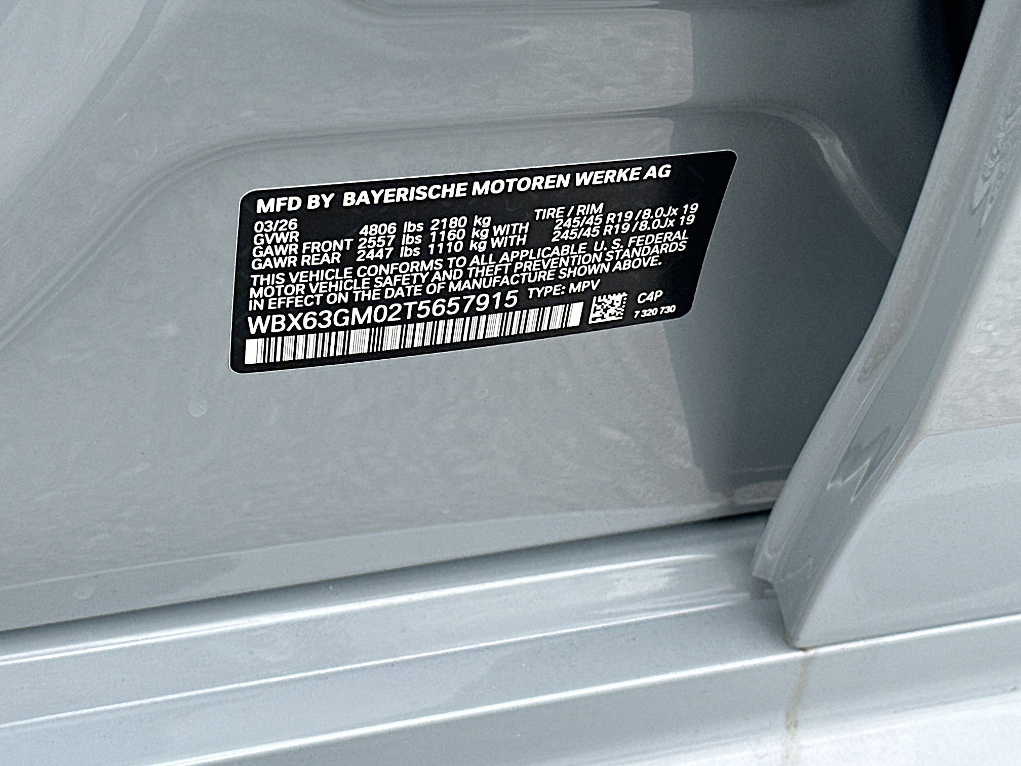New 2026 Brooklyn Grey Metallic BMW xDrive28i image 26