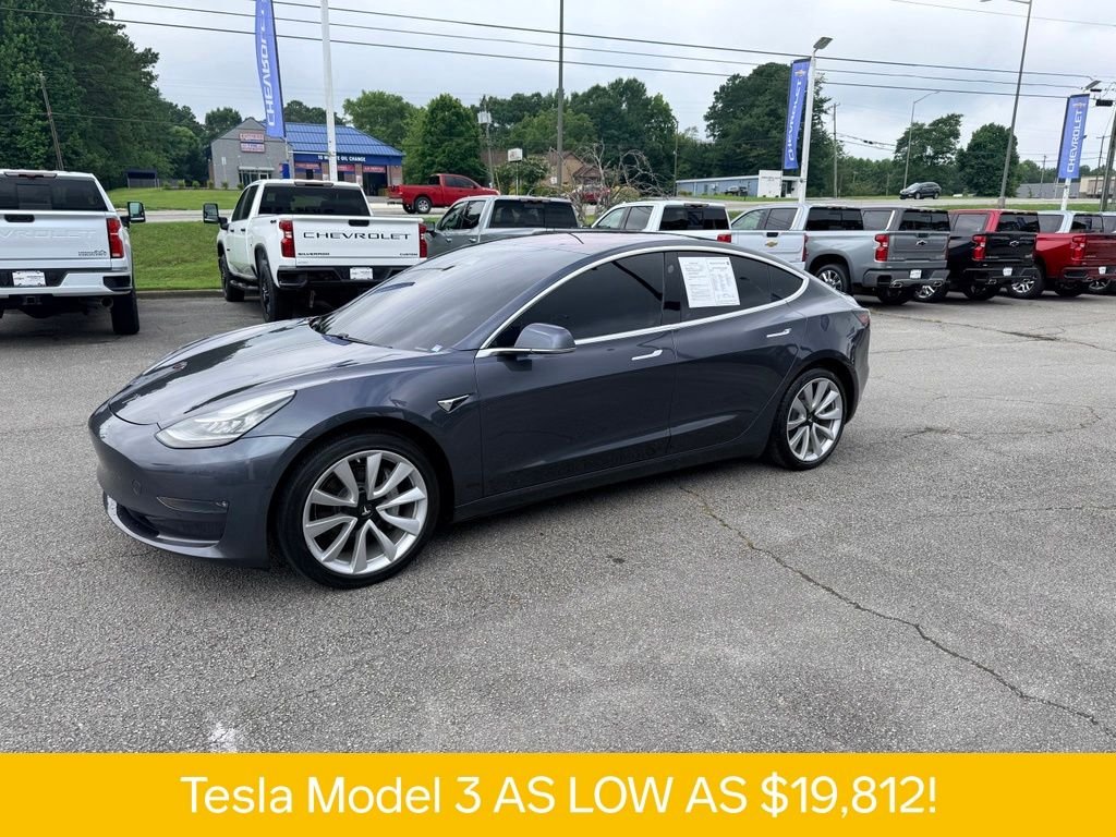 Used 2018 Tesla Model 3 Long Range with VIN 5YJ3E1EA5JF003422 for sale in Guntersville, AL