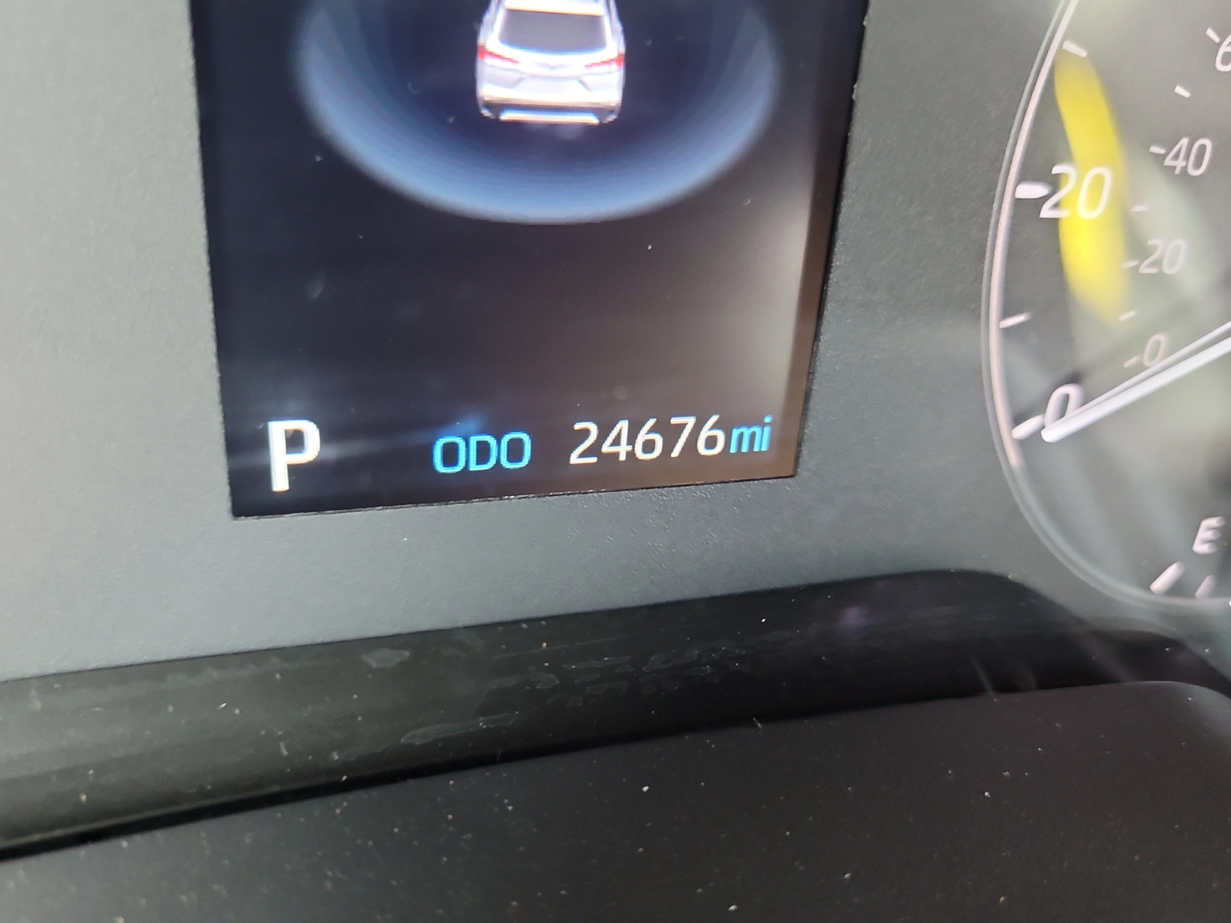 Used 2025 Blue Crush Metallic Toyota LE image 30