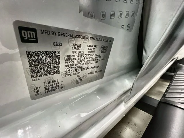 Certified Used 2023 White Chevrolet RST image 33
