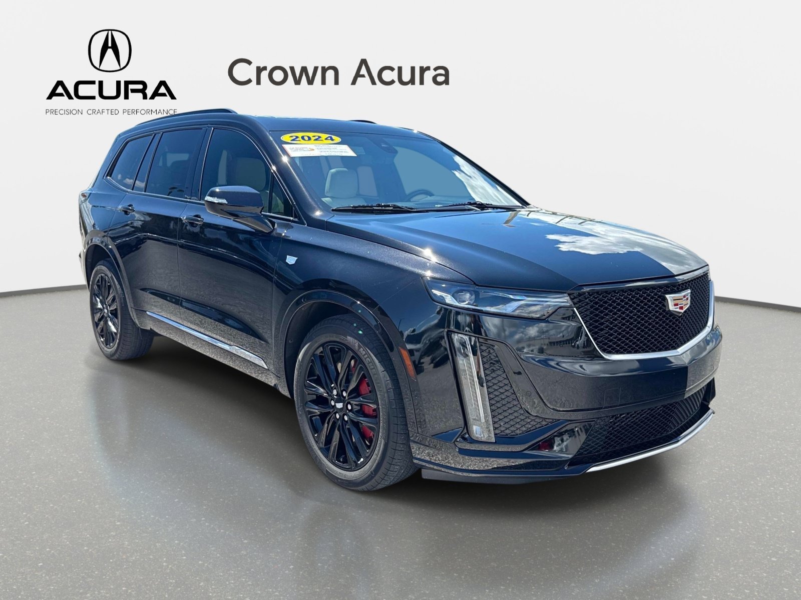 Used 2024 Stellar Black Metallic CADILLAC AWD Sport image 6