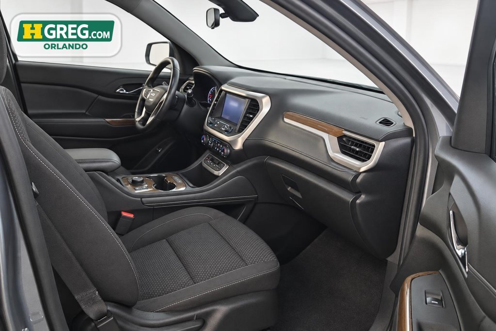 Used 2021 Satin Steel Metallic GMC SLE image 12