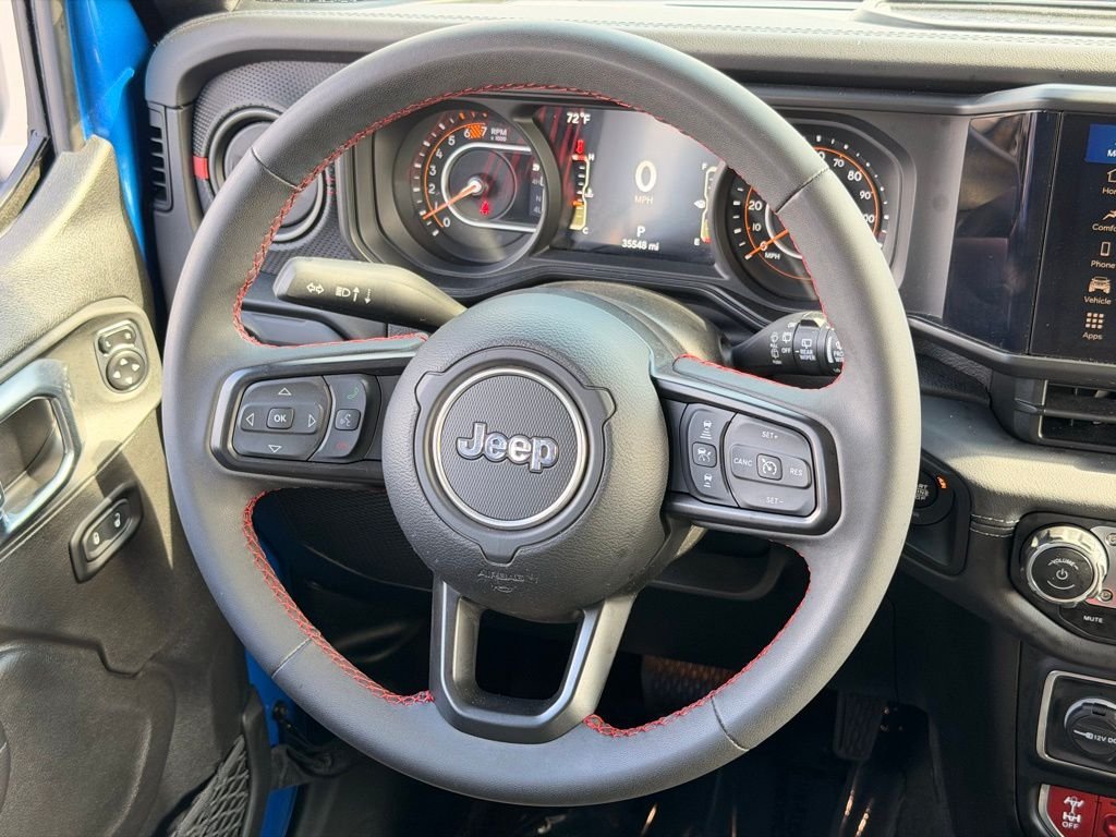 Used 2024 Blue Jeep Rubicon image 21