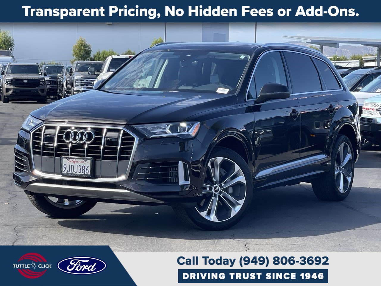 Used 2023 Black Audi Premium Plus image 1