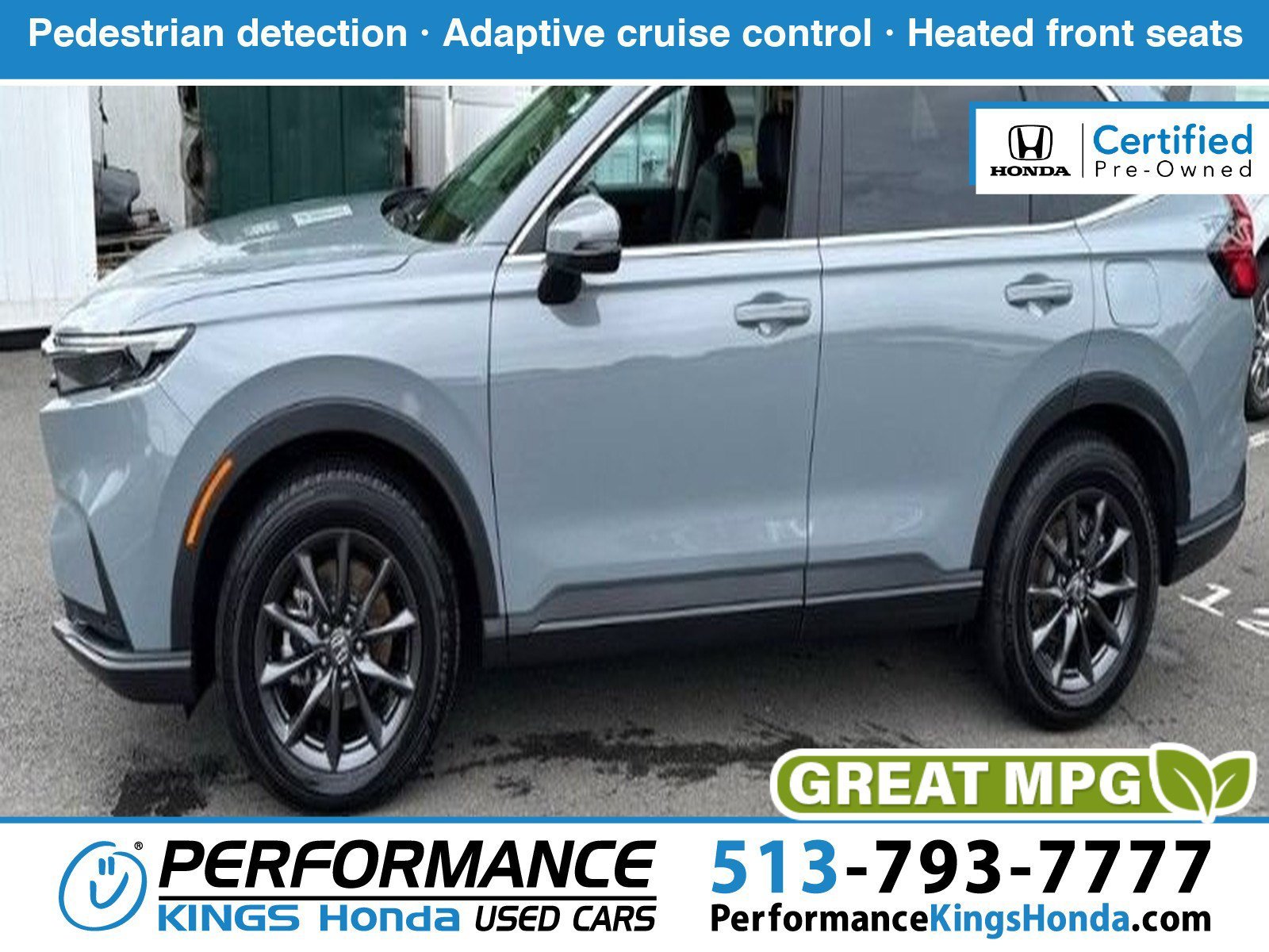 Certified Used 2026 Urban Gray Pearl Honda EX-L image 1