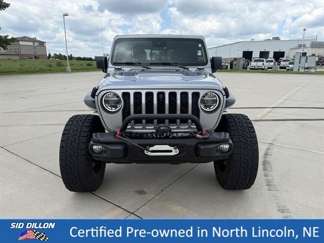 Used 2020 Billet Silver Metallic Clearcoat Jeep Rubicon image 4