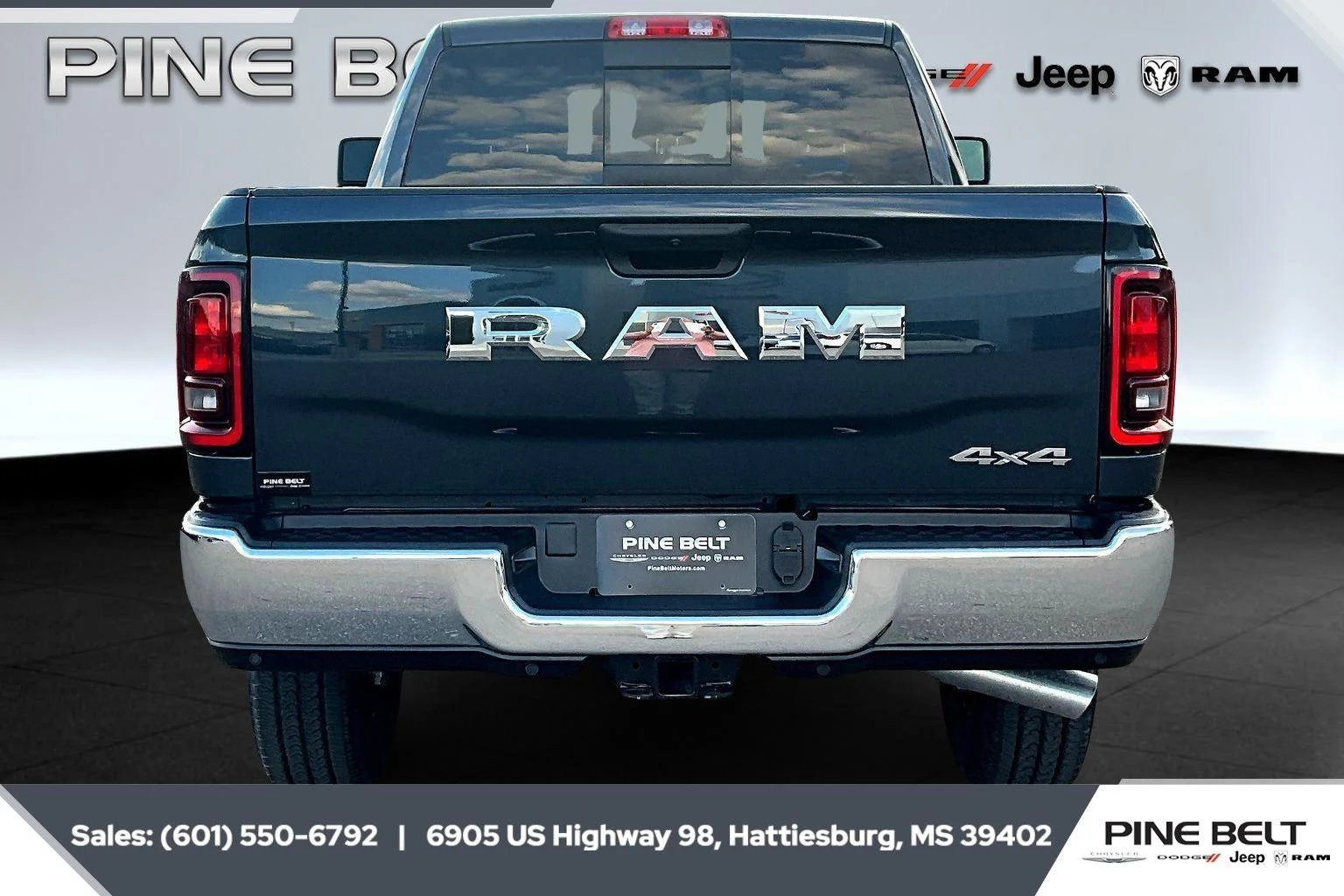 New 2026 Forged Blue Metallic Exterior Paint RAM Tradesman image 4