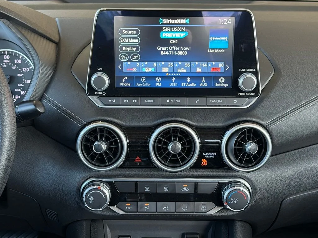 Used 2025 Super Black Nissan SV image 4