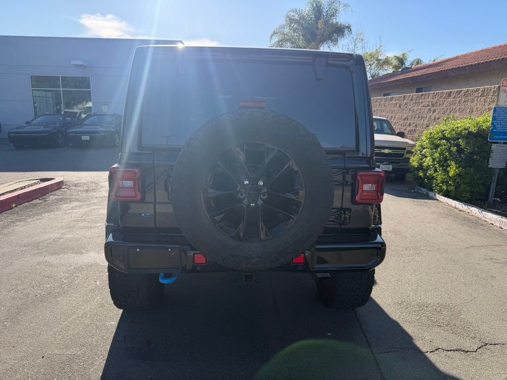 Used 2021 Black Jeep Unlimited Sahara High Altitude 4xe image 5