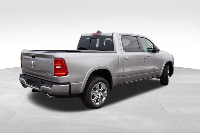 New 2026 Billet Silver Metallic Clear-Coat Exterior Paint RAM Big Horn image 3