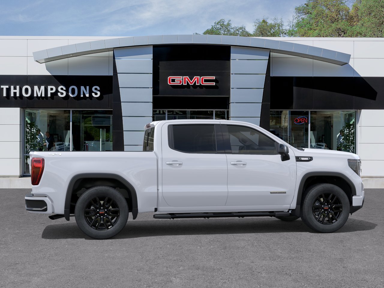 New 2026 Summit White GMC Elevation image 3