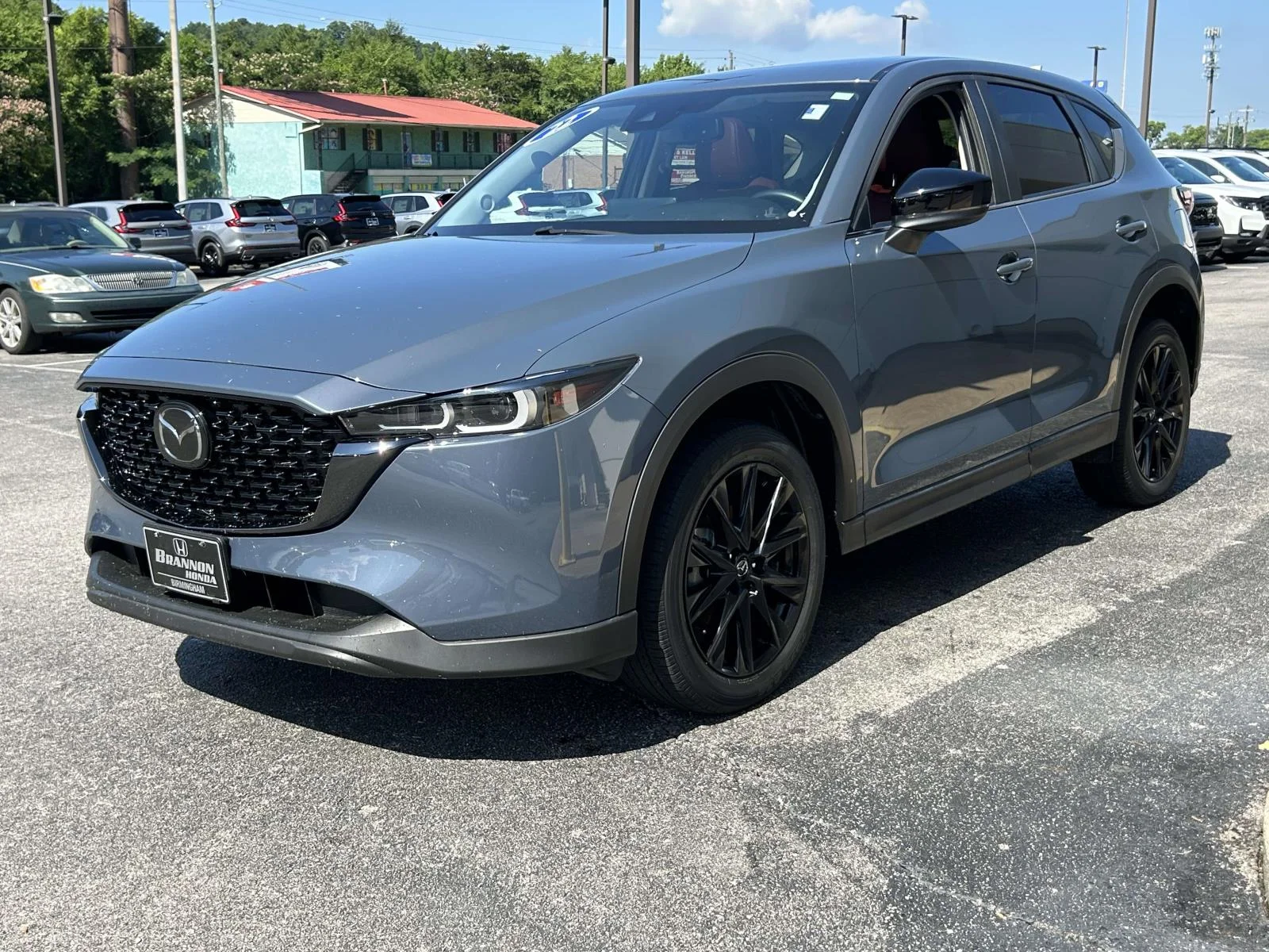 Used 2022 Gray Mazda 2.5 S Carbon Edition AWD image 4