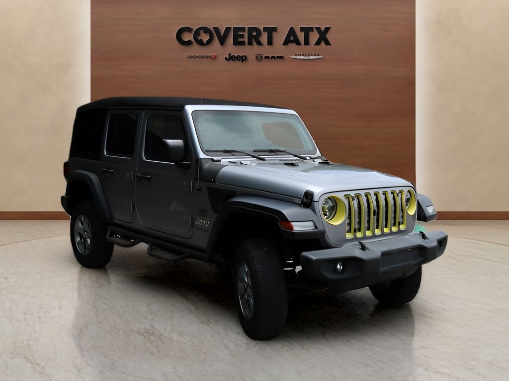 Used 2020 Silver Jeep Unlimited Sport image 7