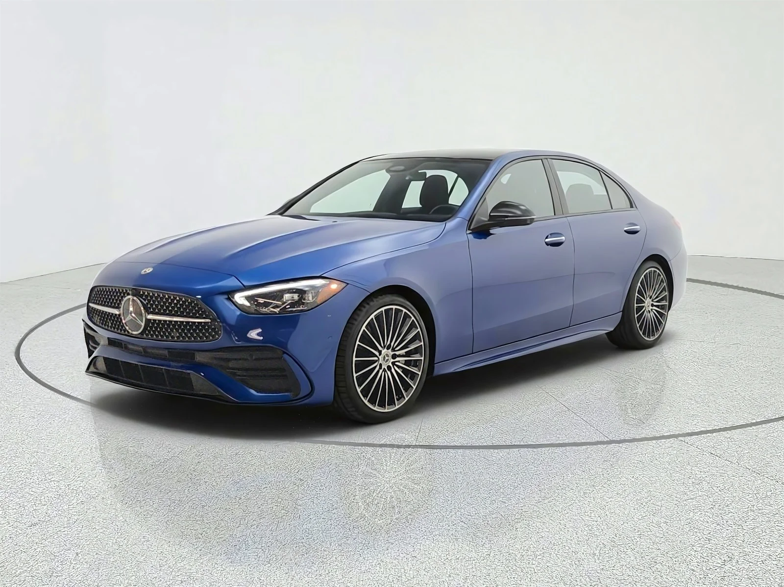 Used 2022 Starling Blue Metallic Mercedes-Benz C 300 Sedan image 1