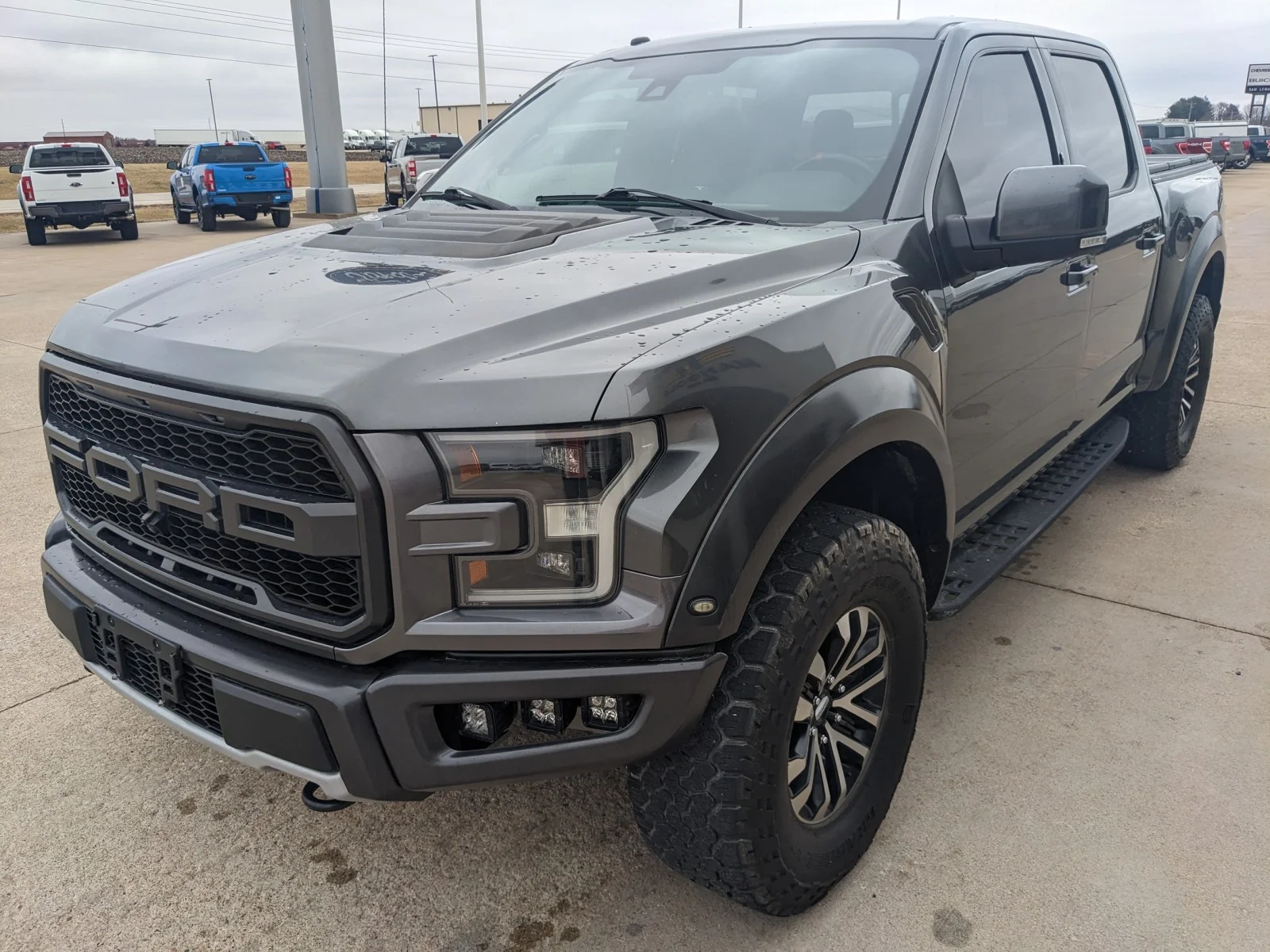 Used 2018 Magnetic Metallic Ford Raptor image 17