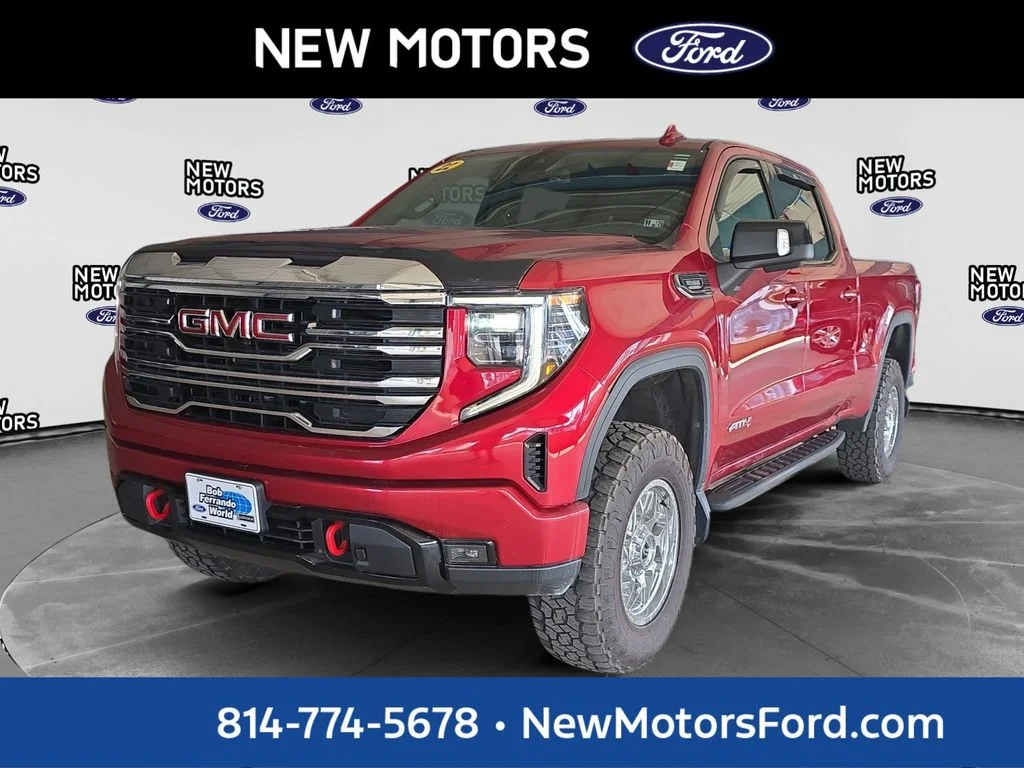 Used 2022 Cayenne Red GMC AT4 image 1