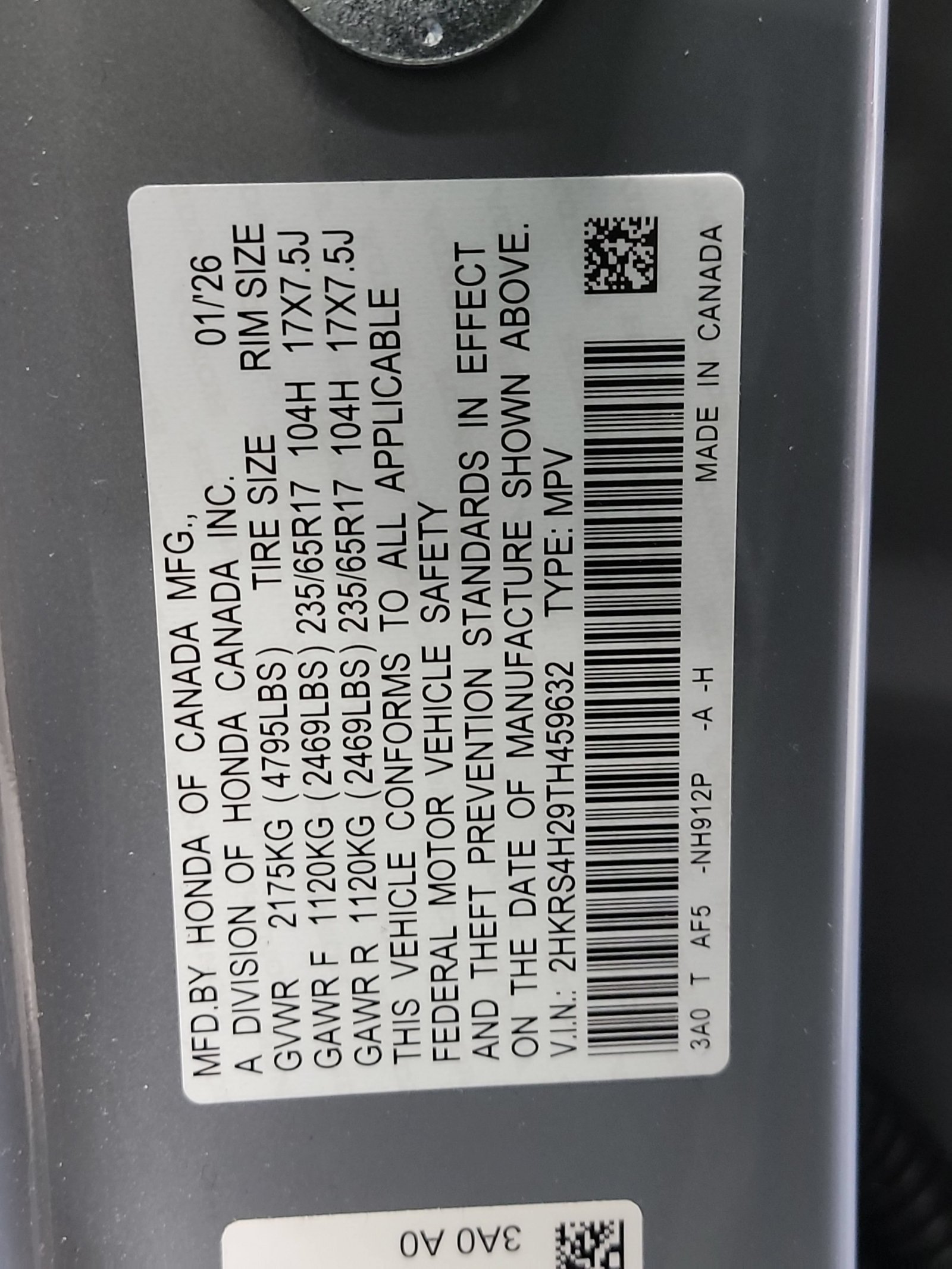 2026 Honda CR-V LX - Photo 32