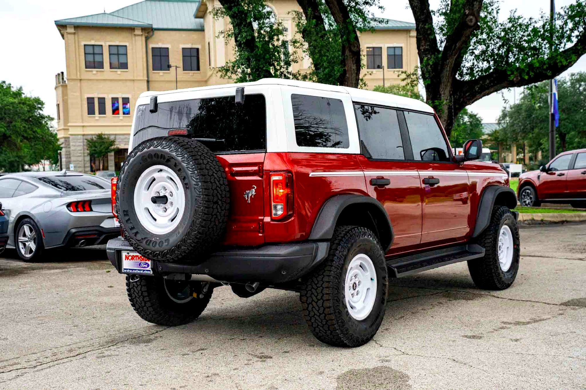 New 2026 Ruby Red Metallic Tinted Clearcoat Ford Heritage Edition image 4