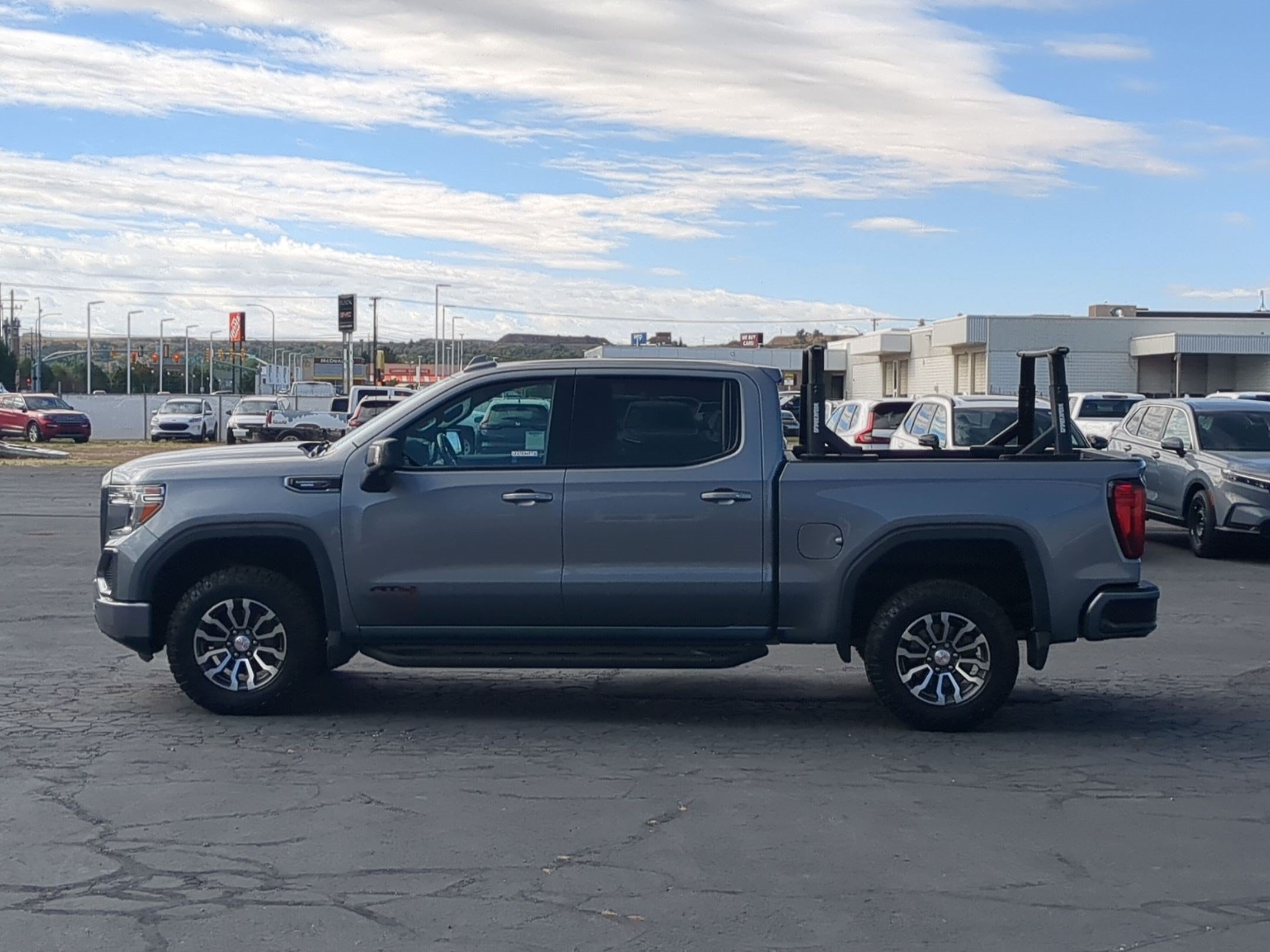 Used 2020 Satin Steel Metallic GMC AT4 image 7