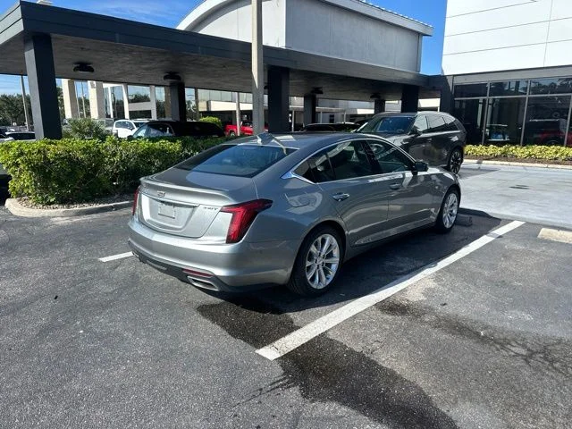 Used 2025 Silver Cadillac Premium Luxury image 5