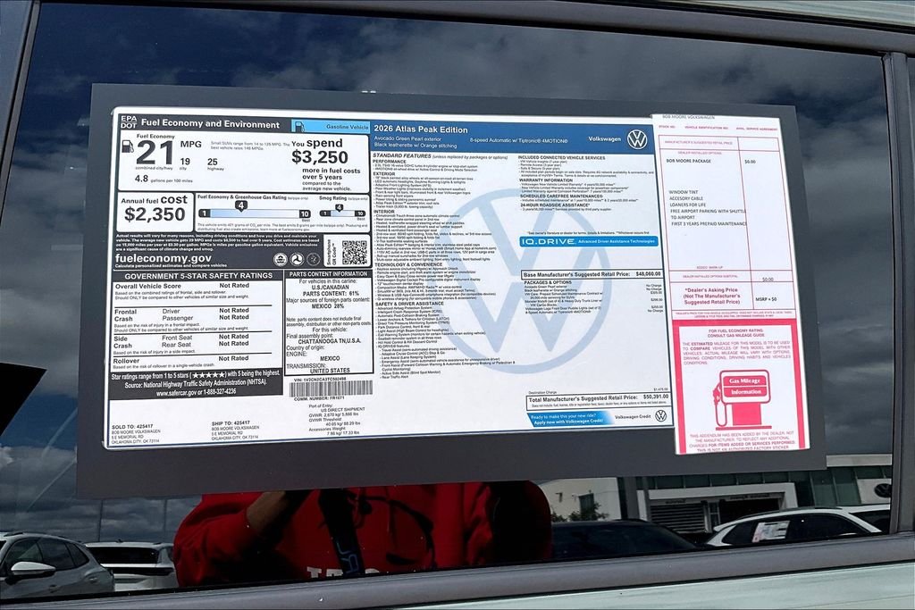 2026 Volkswagen Atlas Atlas Peak Edition - Photo 14
