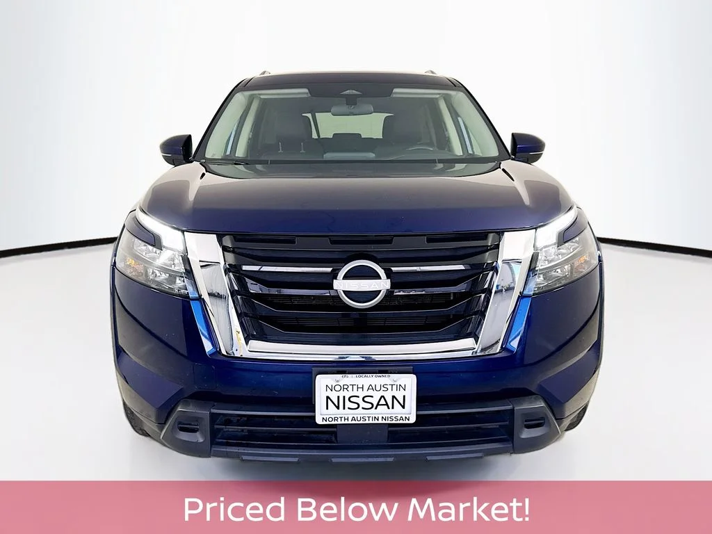 Certified Used 2024 Blue Nissan SV image 3